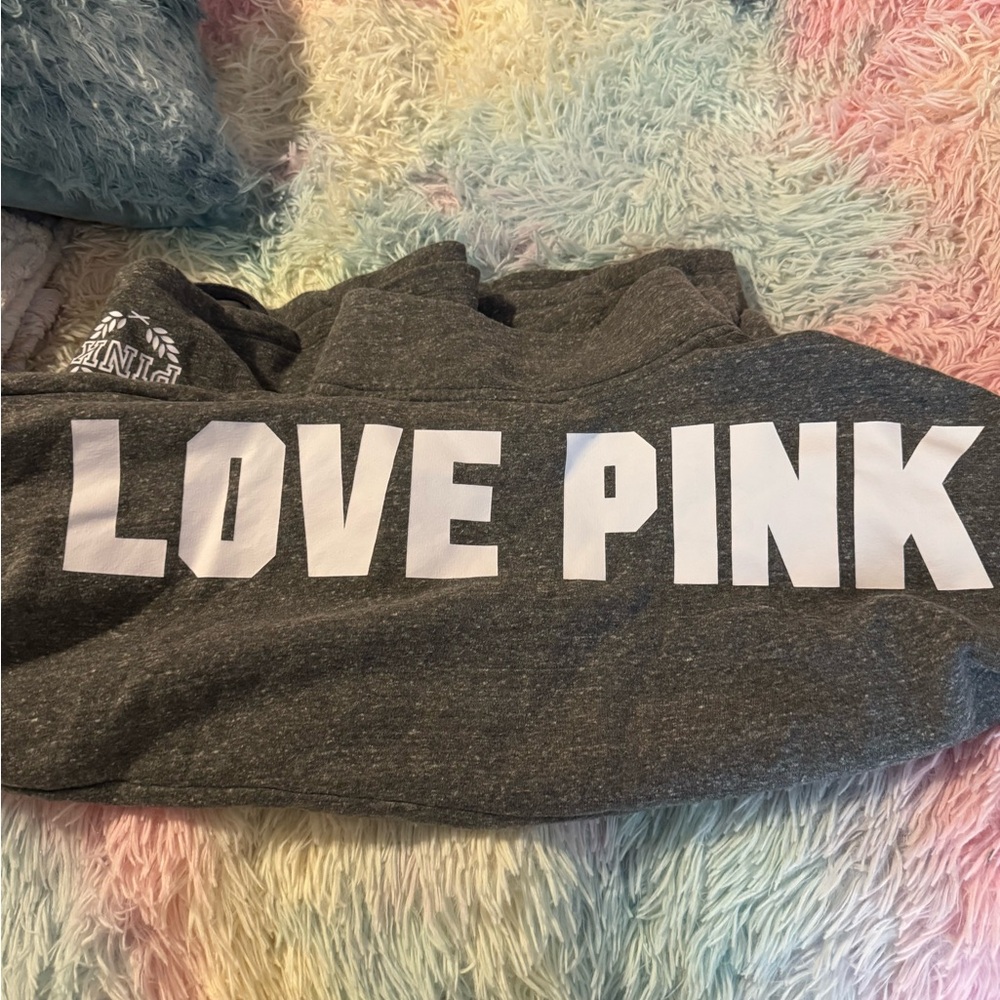 Victoria's Secret Womens Dark Gray Hoodie